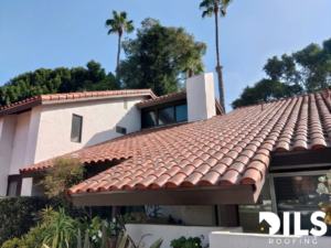 beautiful tile roof in san diego neighborhood